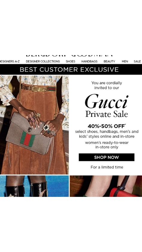 when is the gucci private sale 2017|gucci bags sale clearance.